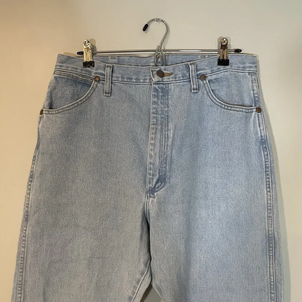 WRANGLER Jeans Women's Sz 15 High Rise Slim Fit Cowboy Cut Classic 14MWZGH 34x32